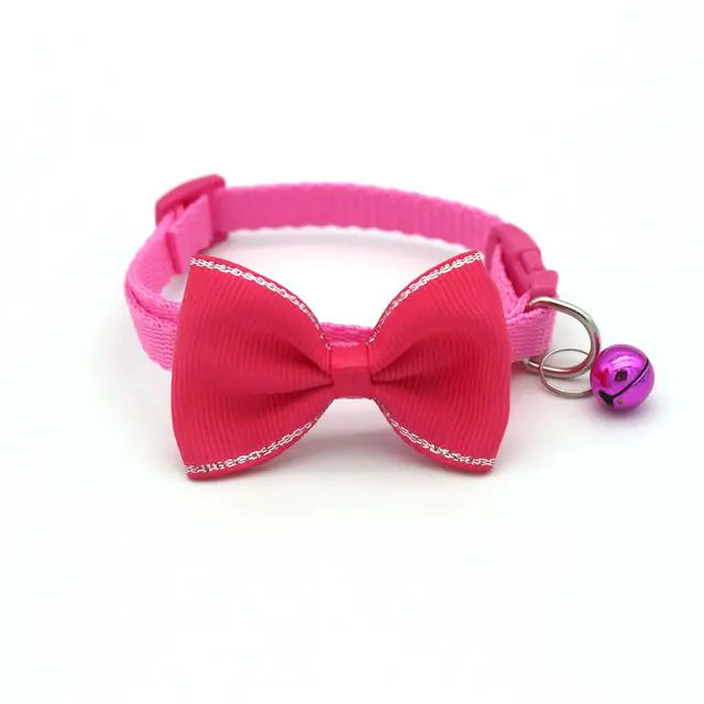 Stylish Bow Tie Collar with Bell