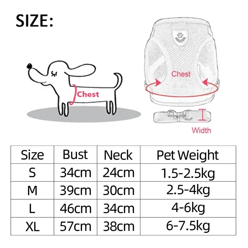 Reflective Pet Harness