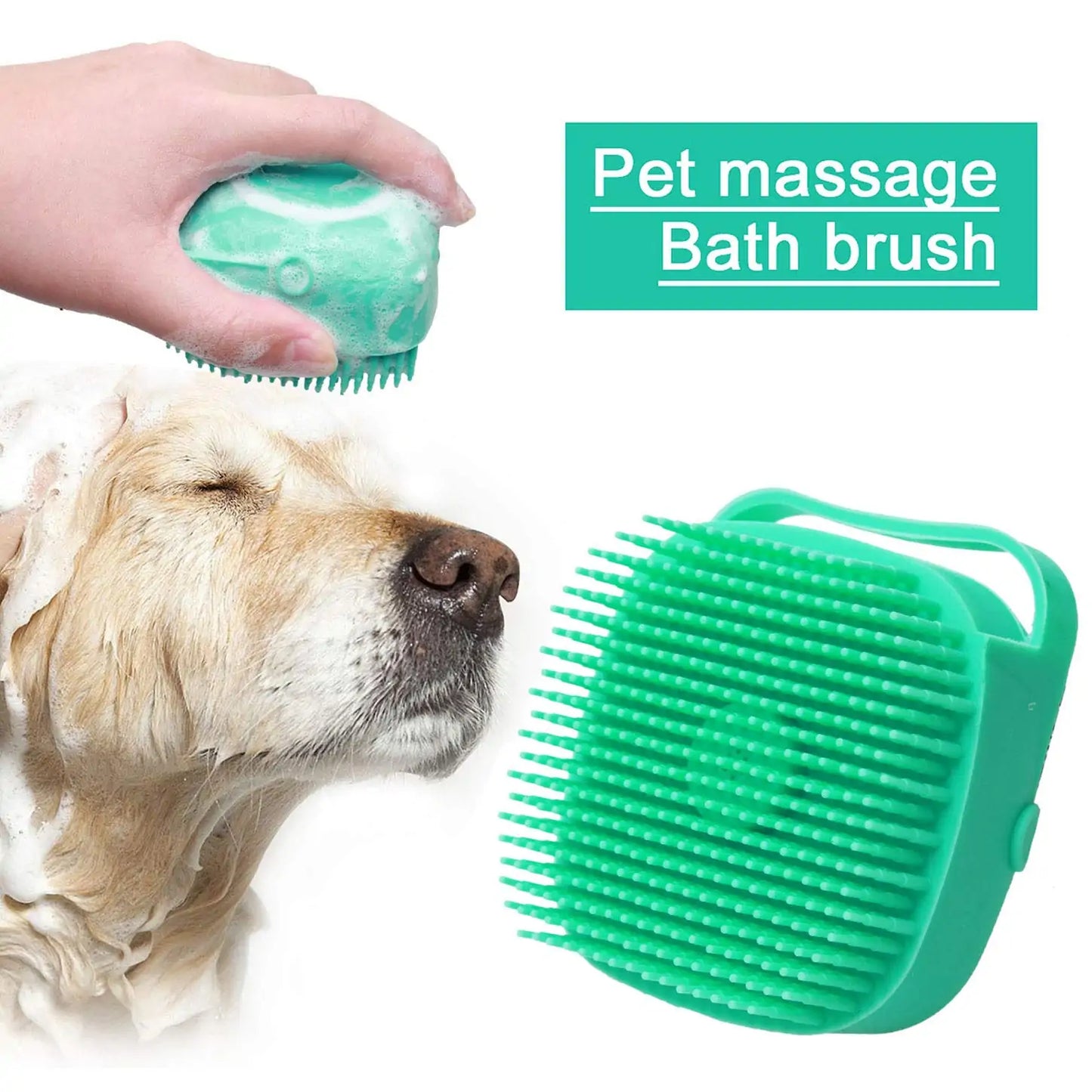 BrightPaw Shampoo Brush