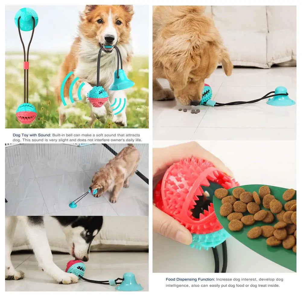 Multifunction Suction Dog Toy