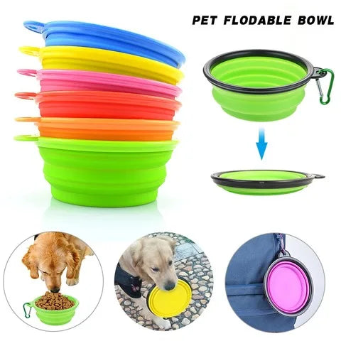 Foldable Travel Silicone Bowl