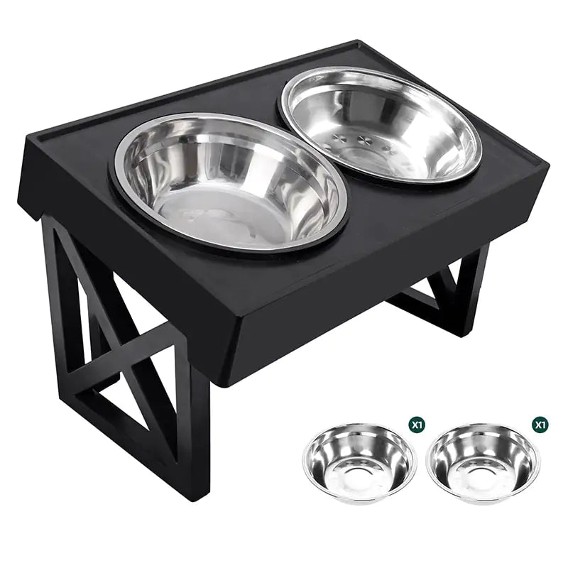 Elevated Mess-Free Dog Bowl