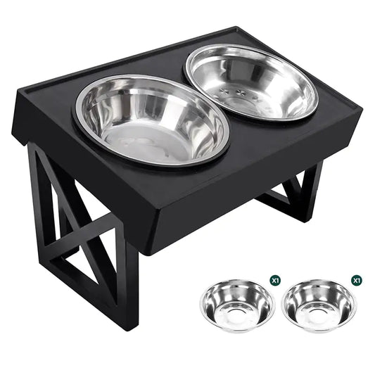 Elevated Mess-Free Dog Bowl