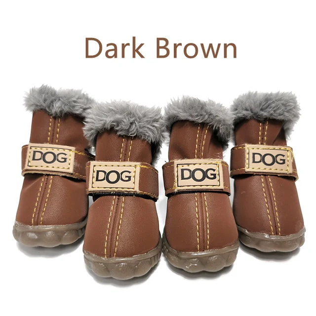 Premium Dog Waterproof Winter Boots