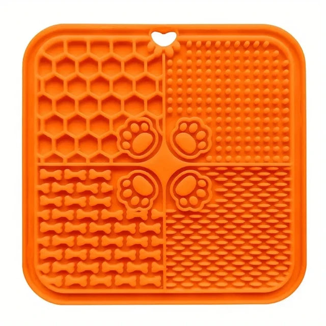 Dog Textured Silicone Licking Mat