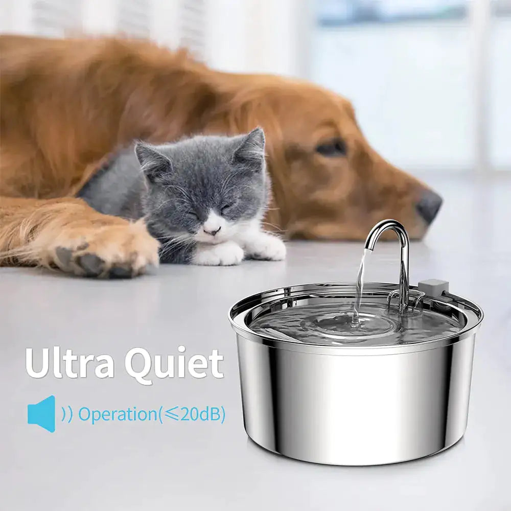 Built-In Filter Water Fountain For Cats