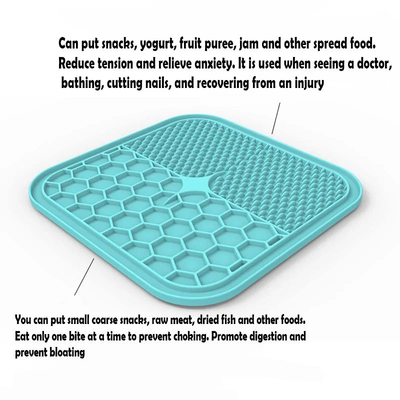 Hexagon and Honeycomb Licking Pad