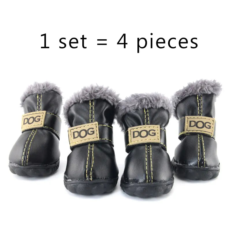 Premium Dog Waterproof Winter Boots