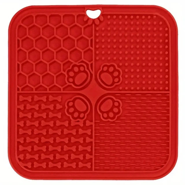 Dog Textured Silicone Licking Mat