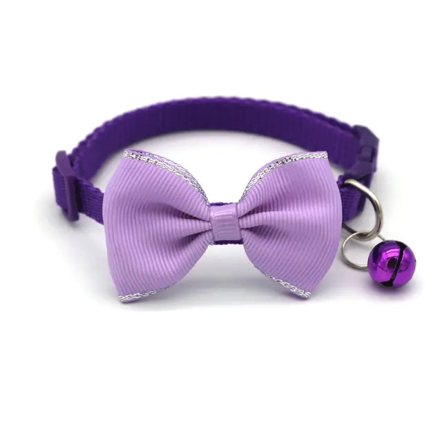 Stylish Bow Tie Collar with Bell