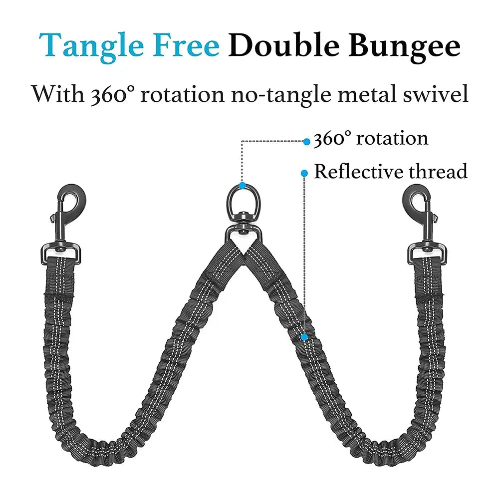 TwinControl Double Dog Leash