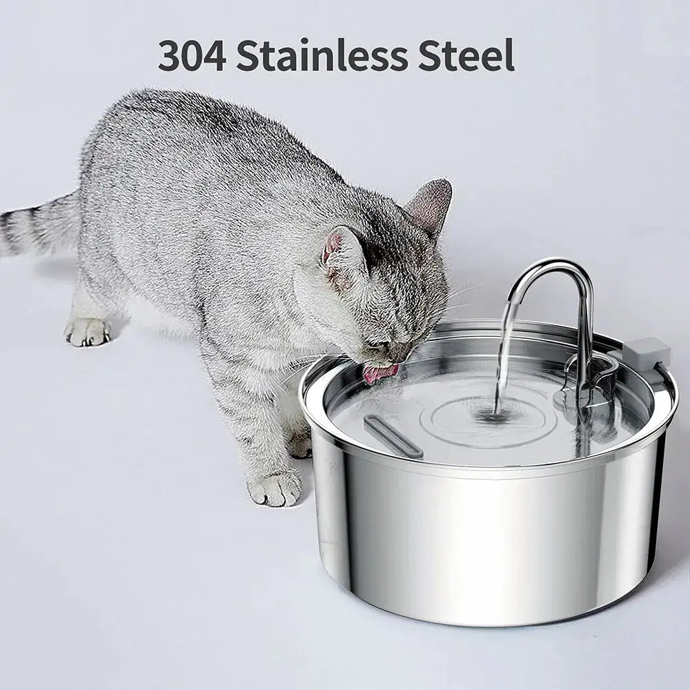 Built-In Filter Water Fountain For Cats