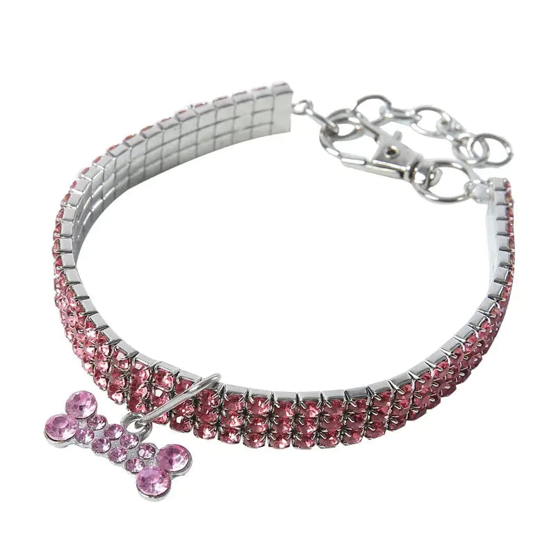 Bedazzled Dog Collar