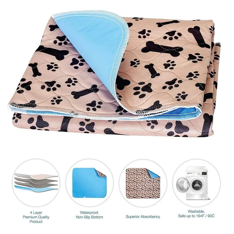 Waterproof Plushy Reusable Mat