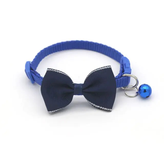 Stylish Bow Tie Collar with Bell