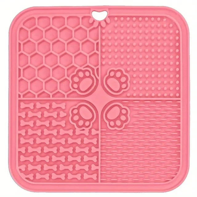 Dog Textured Silicone Licking Mat